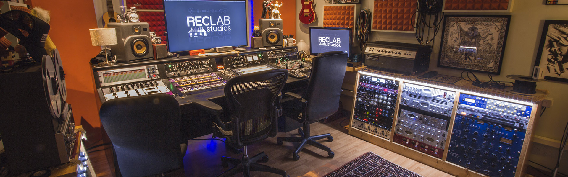 RecLab Studios rec lab studio recording mastering mix milano milan