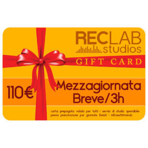 Prepagata 1/2 Giornata Breve