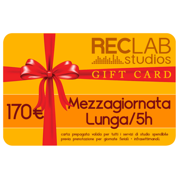 Prepagata 1/2 Giornata Lunga