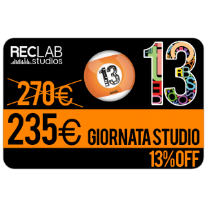 13% OFF - XIII Anniversary promo!
